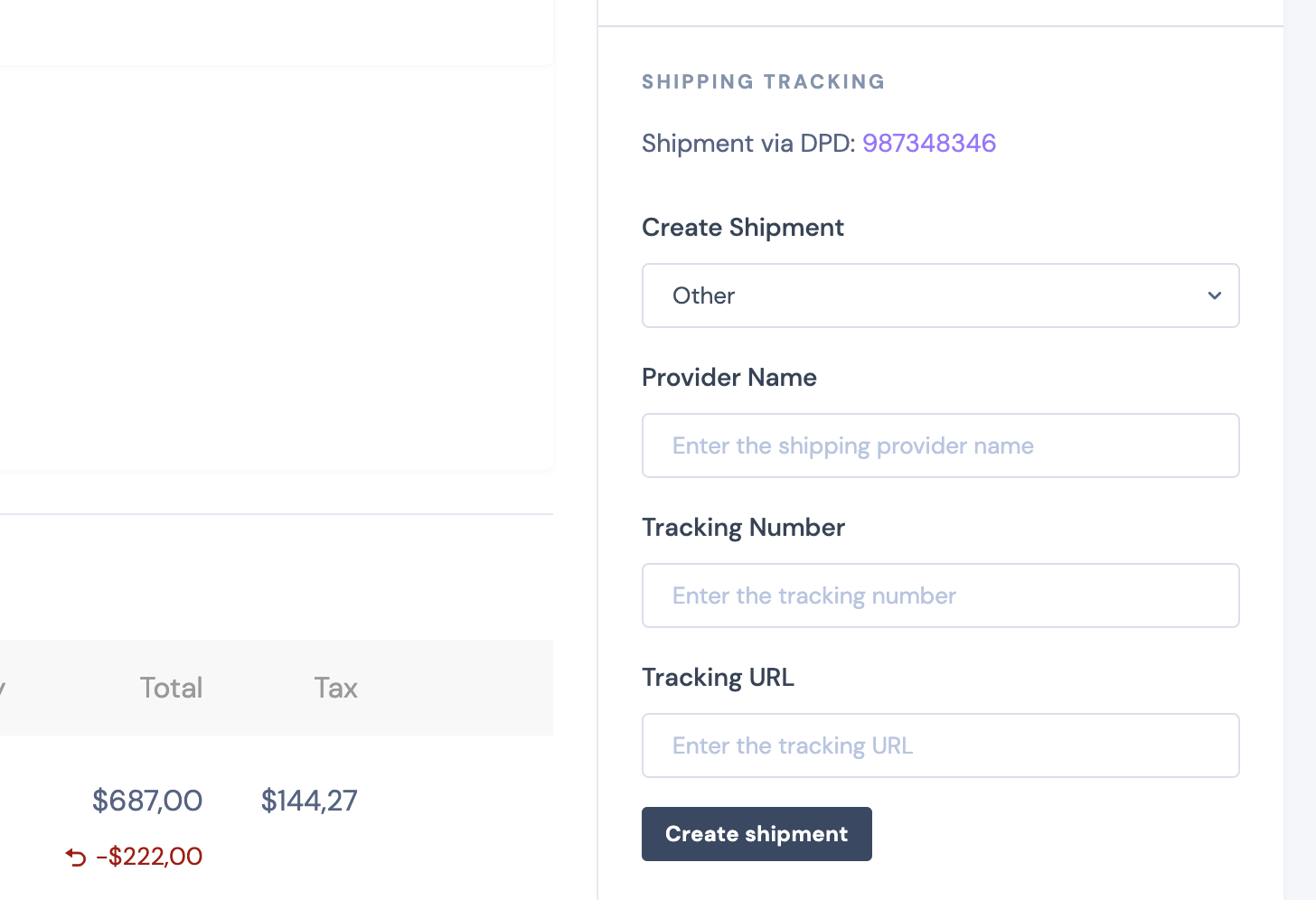 Shipping Tracking - MarketKing